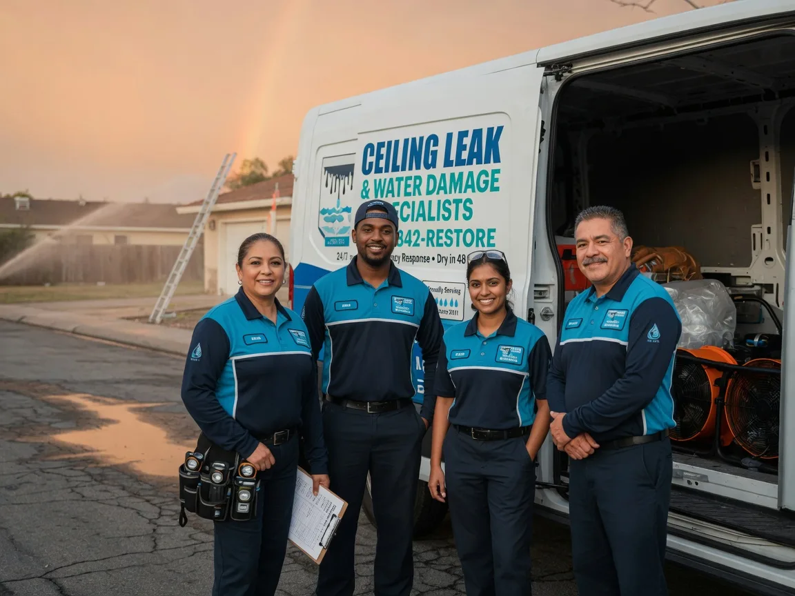 Ceiling Leak Cleanup company in Roberts, IL